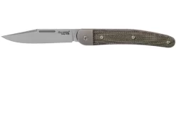 LionSteel Jack 1 Green Canvas Micarta JK1 CVG Pocket Knife