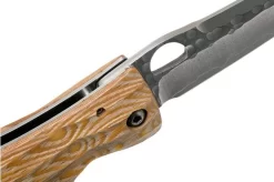 Mcusta MC-0182G Sengoku Toyotomi Hideyoshi SPG2, Yellow Pakka Wood, Gentleman's Knife -Knife Shop MC 0182G 06 mcusta