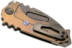 Medford Praetorian Genesis G S35VN, PVD Droppoint Blade, Black G10 Handle, PVD Hardware Pocket Knife -Knife Shop MF 21 GN 03 04 medford