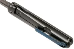 MKM Flame Dagger FL02-TSW Sandblasted Titanium Pocket Knife, Michael Zieba Design -Knife Shop MMK FL02 TSW 05 mkm knives