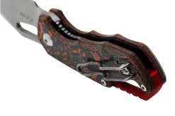 MKM Isonzo FX03-3CL Clip Point Stonewashed, Lava Flow Carbon Fibre Pocket Knife, Jesper Voxnaes Design -Knife Shop MMK FX03 3CL 04 mkm