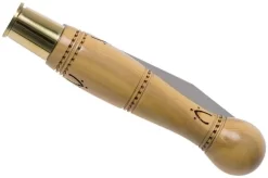 Nontron No. 22 Turning Ferrule, Boxwood, Ball Shape NN22BO Pocket Knife -Knife Shop NN22BO 04 nontron