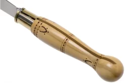 Nontron No. 22 Turning Ferrule, Boxwood, Ball Shape NN22BO Pocket Knife -Knife Shop NN22BO 05 nontron