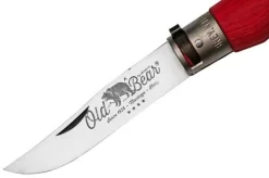 Old Bear Classical Red L, 9307-21-MRK Pocket Knife -Knife Shop OB9307 21 MRK 03 oldbear