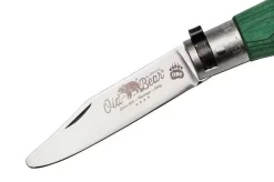 Old Bear Juniors Green S, 9357-17-MVK Children's Pocket Knife -Knife Shop OB9357 17 MVK 03 oldbear