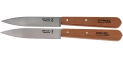 Opinel Paring Knives, Set Of 2 N°102, Carbon Steel