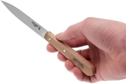 Opinel Paring Knives, Set Of 2 N°122 Natural, Stainless -Knife Shop OP001223 06 opinel no 112 op001223 06