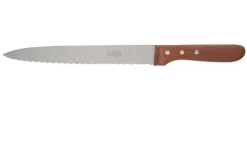 Robert Herder 1602100004 Bread And Carving Knife 25 Cm, Plum Wood