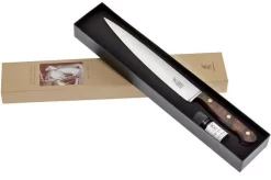 Robert Herder '1922' Carving Knife 23 Cm, Walnut Wood -Knife Shop RH921814989001802 06 robert herder 1922 vleesmes rh921814989001802 06