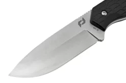Schrade Exertion Drop Point Knife 1159309, Black Fixed Knife -Knife Shop SC1159309 03 schrade
