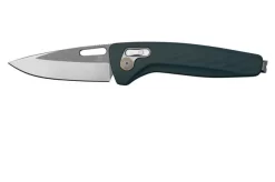 SOG One-Zero XR Smoke Gray Aluminum, Satin Chrome 12-73-04-57 Pocket Knife