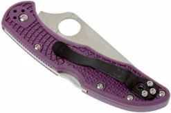 Spyderco Delica 4 Purple C11FPPR Pocket Knife -Knife Shop SPC11FPPR 04 spyderco delica 4 paars spc11fppr d4