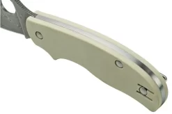 Spyderco Urban Slipit Damast C127GPIVD Sprint Run 2022 Pocket Knife -Knife Shop SPC127GPIVD 07 spyderco