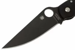 Spyderco Military Black C36GPBK Pocket Knife -Knife Shop SPC36GPBK 03 spyderco military spc36gpbk d3