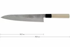 Sakai Takayuki 45-Layer Damascus Chef's Knife 24 Cm
