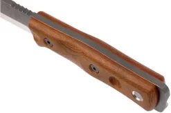 TOPS Knives B.O.B. Fieldcraft 154CM Tan Canvas Micarta BROS-154-TC -Knife Shop TK BROS 154 TC 06 tops knives tk bros 154 tc 06