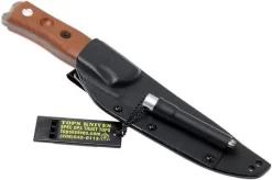 TOPS Knives B.O.B. Fieldcraft 154CM Tan Canvas Micarta BROS-154-TC -Knife Shop TK BROS 154 TC 08 tops knives tk bros 154 tc 08