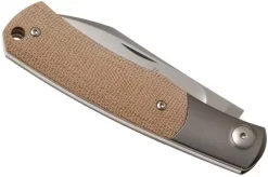 Viper Hug V5992CN Natural Canvas Micarta Pocket Knife, Sacha Thiel Design 11 Viper Hug V5992CN Natural Canvas Micarta Pocket Knife, Sacha Thiel Design -Knife Shop VPV5992CN 04 viper
