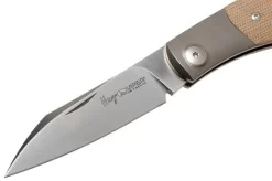 Viper Hug 2 V5994CN Natural Canvas Micarta Pocket Knife, Sacha Thiel Design -Knife Shop VPV5994CN 03 viper
