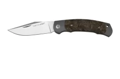Viper Twin, V6002FCG, Satin M390, Gold Dark Matter Pocket Knife, Fabrizio Silvestrelli Design