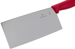 Victorinox SwissClassic 6.8561.18G Chinese Chef's Knife 18 Cm, Red -Knife Shop VT6 8561 18G 03 victorinox