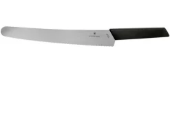 Victorinox Swiss Modern 6.9073.26WB Bread Knife 26cm, Black