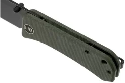 WE Knife Banter 2004F Green Micarta Pocket Knife, Ben Petersen Design -Knife Shop WK2004F 07 we knife