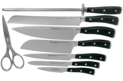 Wüsthof Classic Ikon 8-piece Knife Set Black, 1090370801 -Knife Shop WU1090370801 05 wusthof classic ikon v202010