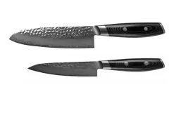 Yaxell Tsuchimon 36750, 2-piece Gift Set Santoku And Utility Knife